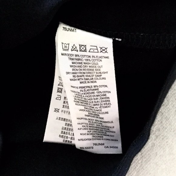 French Connection One Shoulder Eyelet Top - Picture 4 of 4